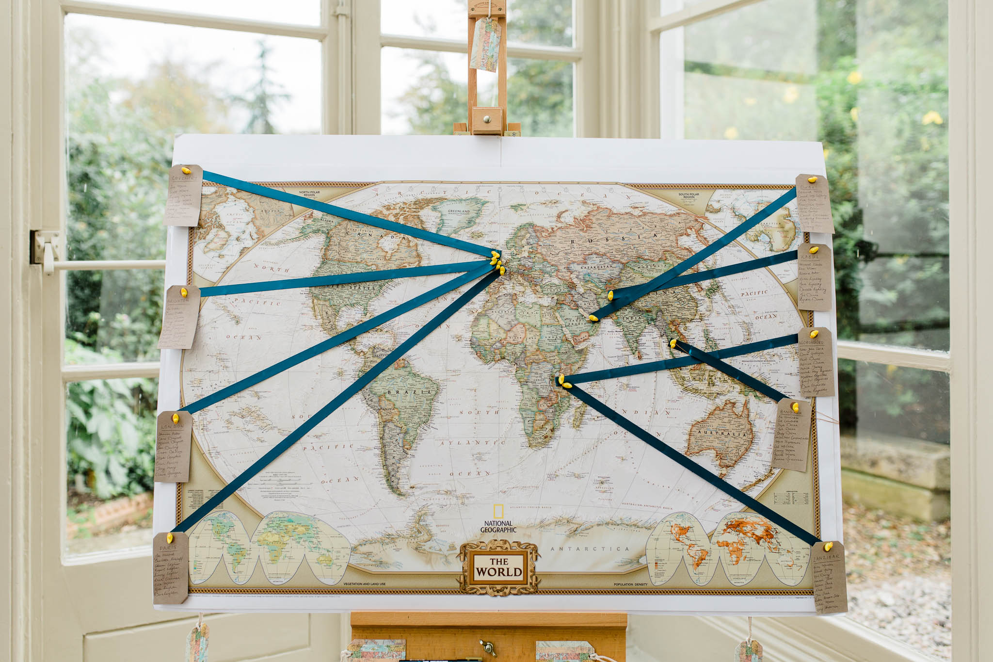 map table plan - morden hall wedding