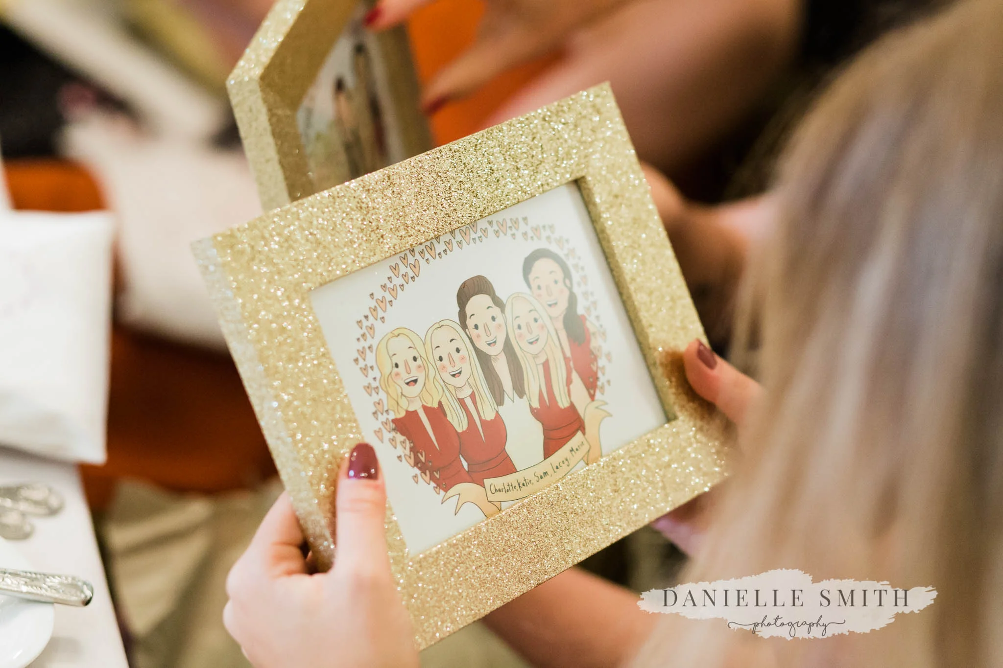 bridesmaid painting gift