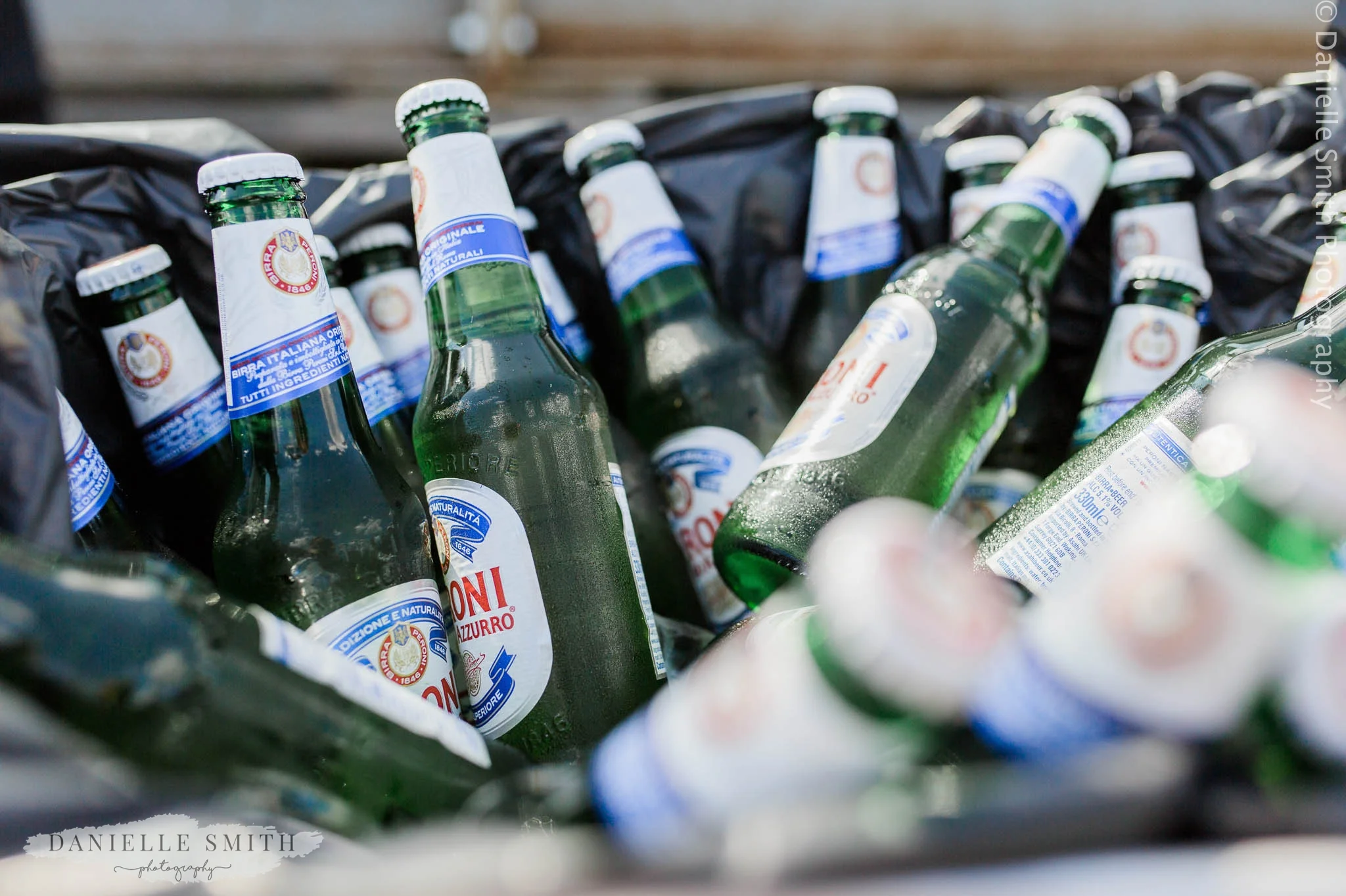 peroni at west street vineyard wedding