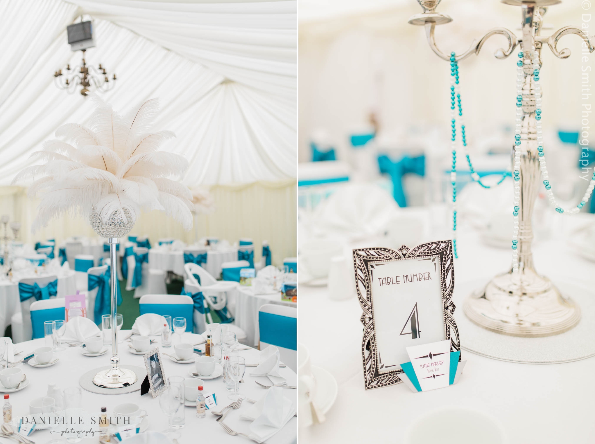 gatsby table decor for wedding