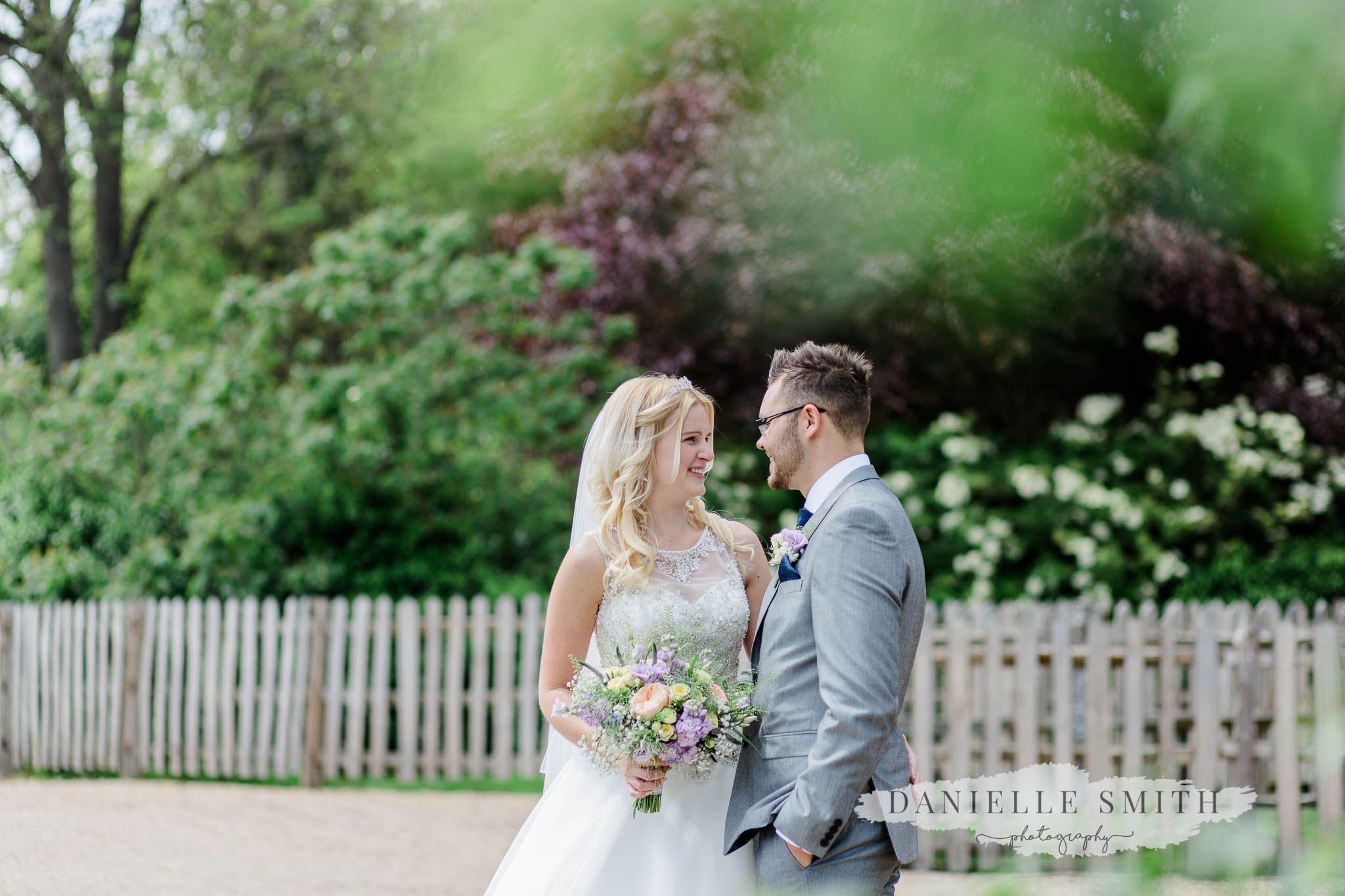 bride and groom portrait cooling castle - wedding photography in kent