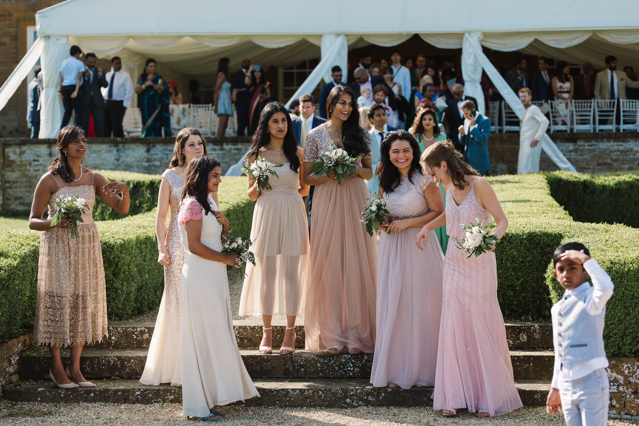 bridesmaids at Poundon House