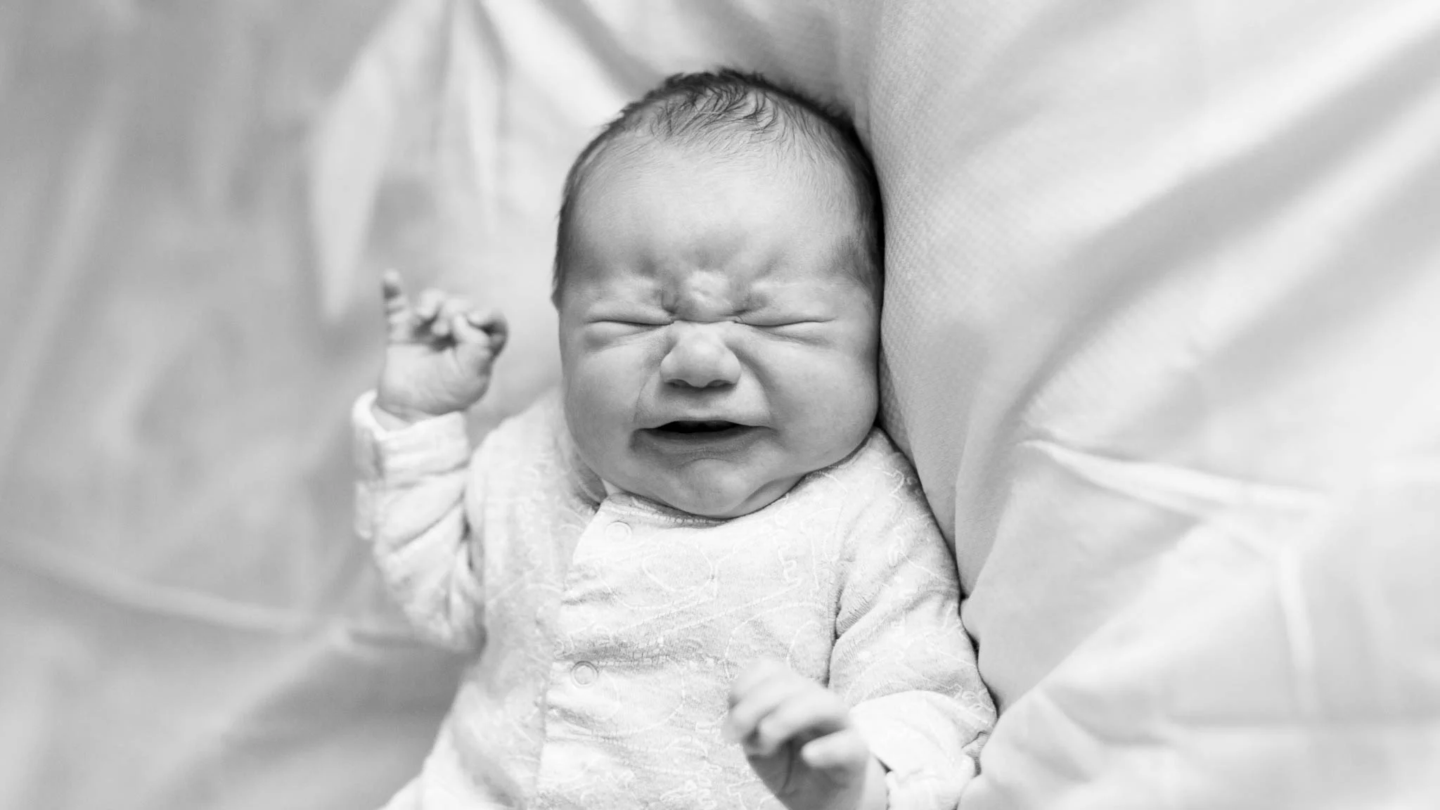 baby boy crying