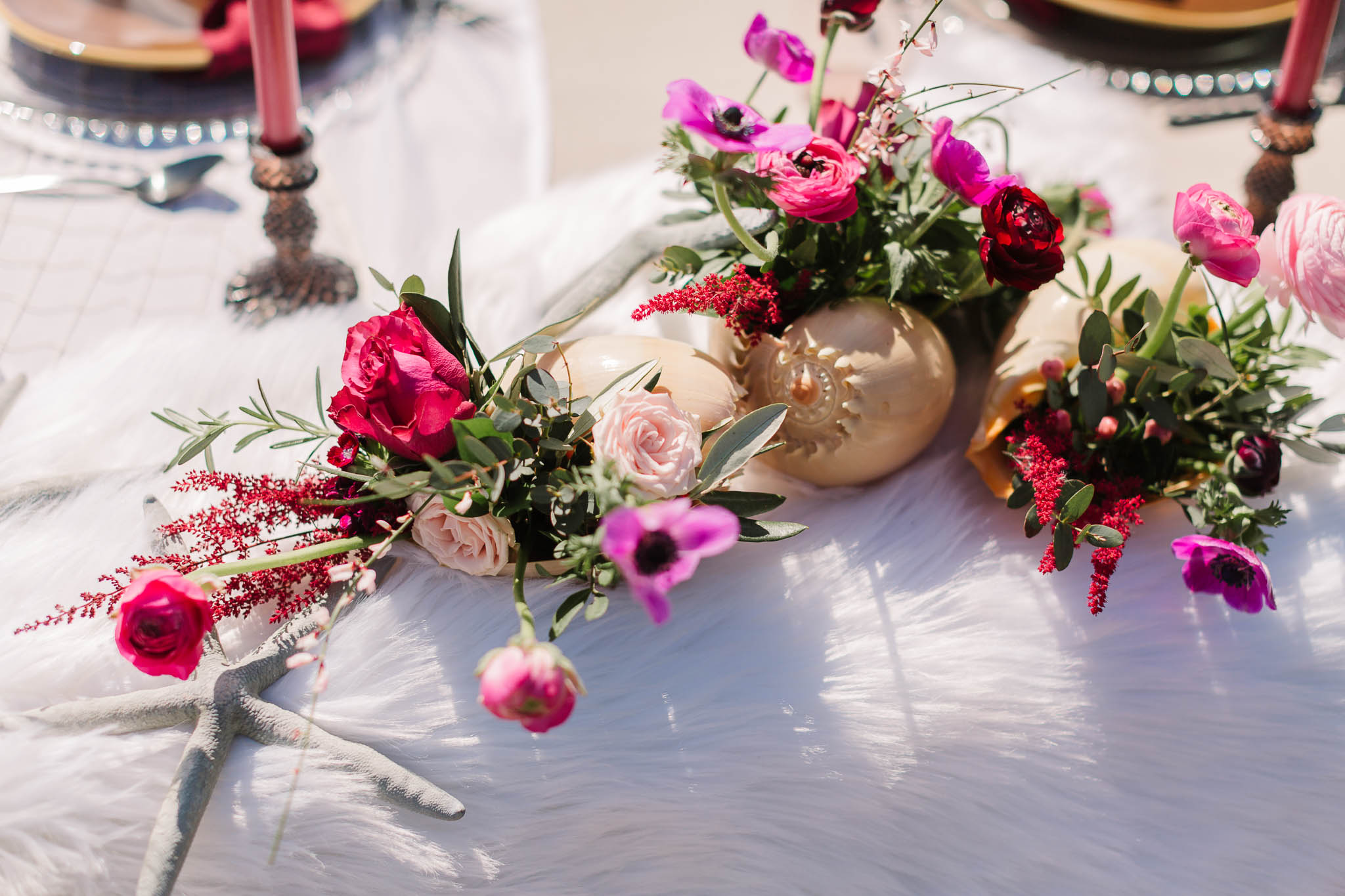 wedding flowers for beach wedding