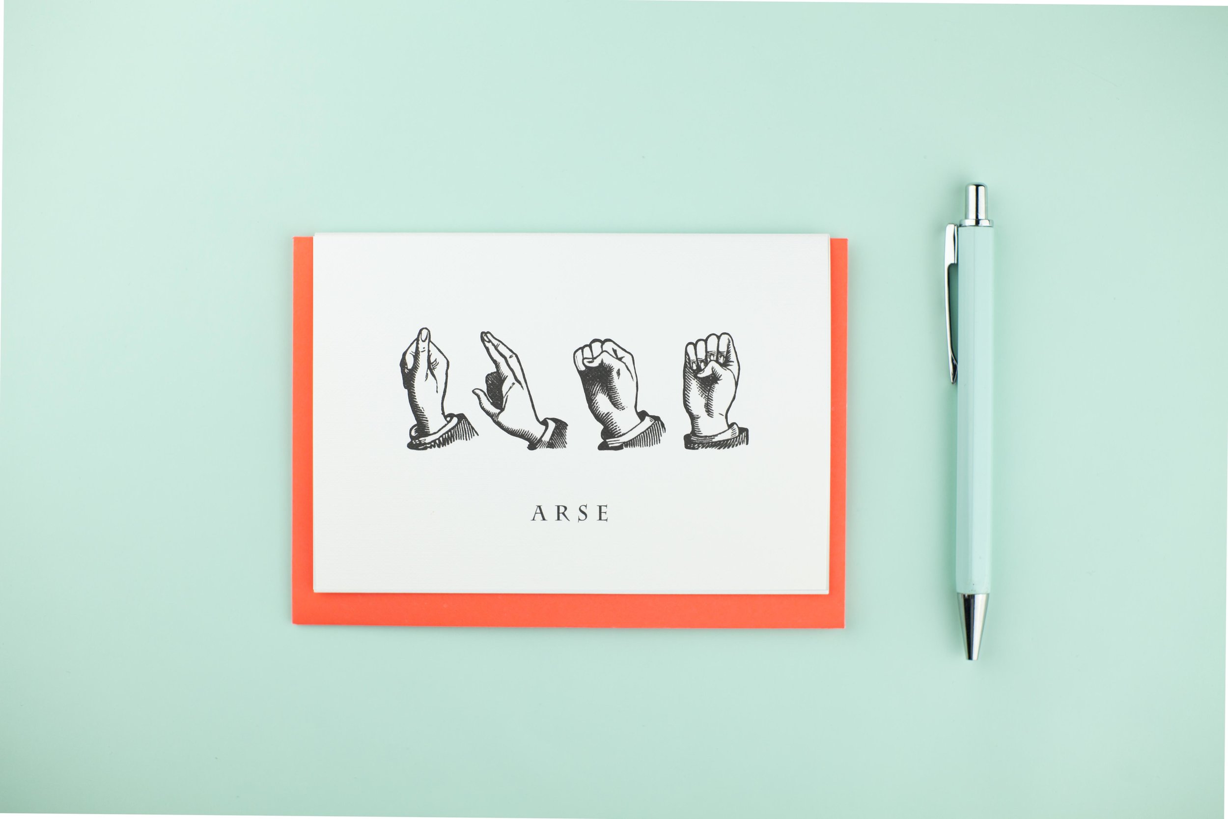 sign language birthday card