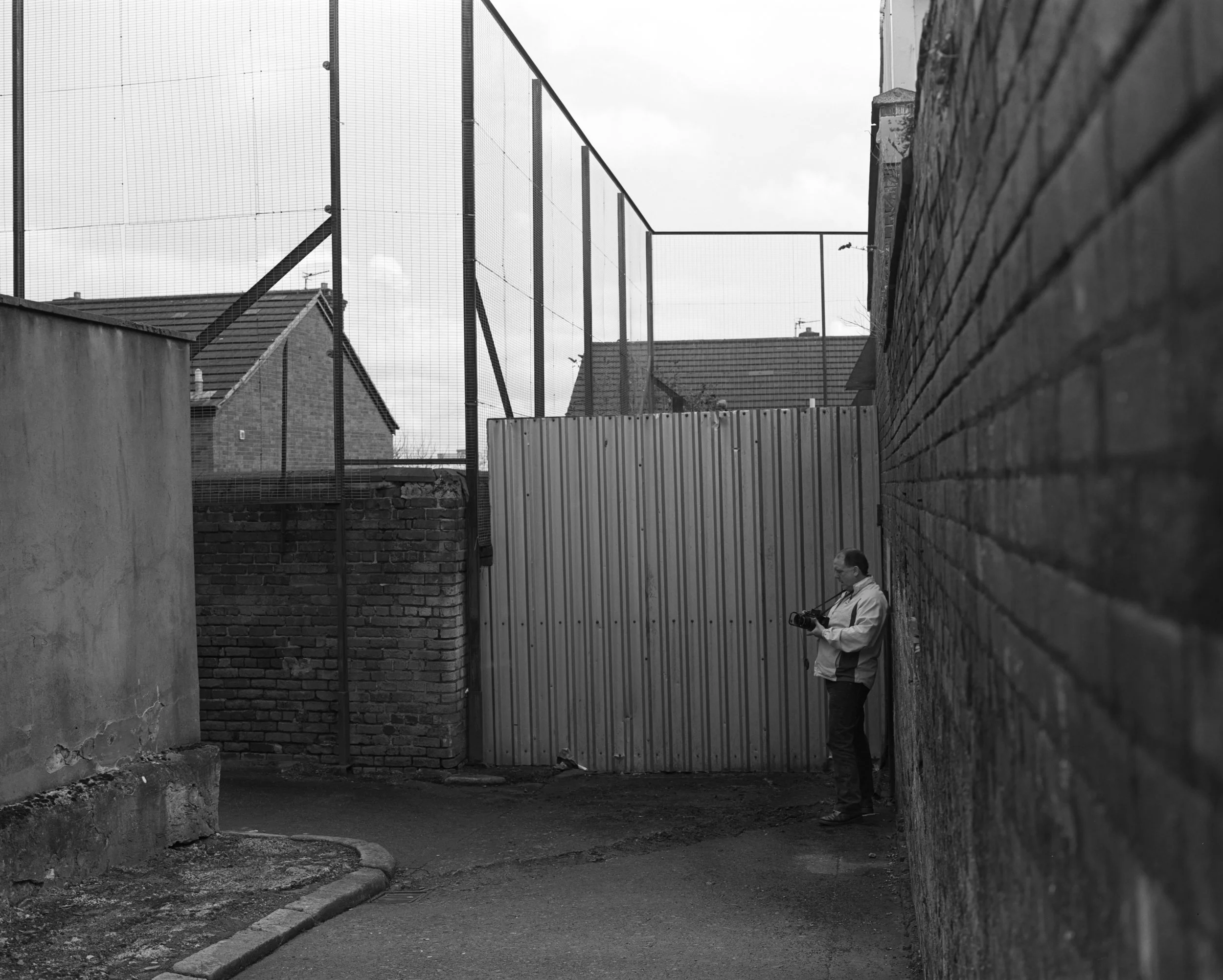 Peaceline, Newington Street, Belfast, 2016