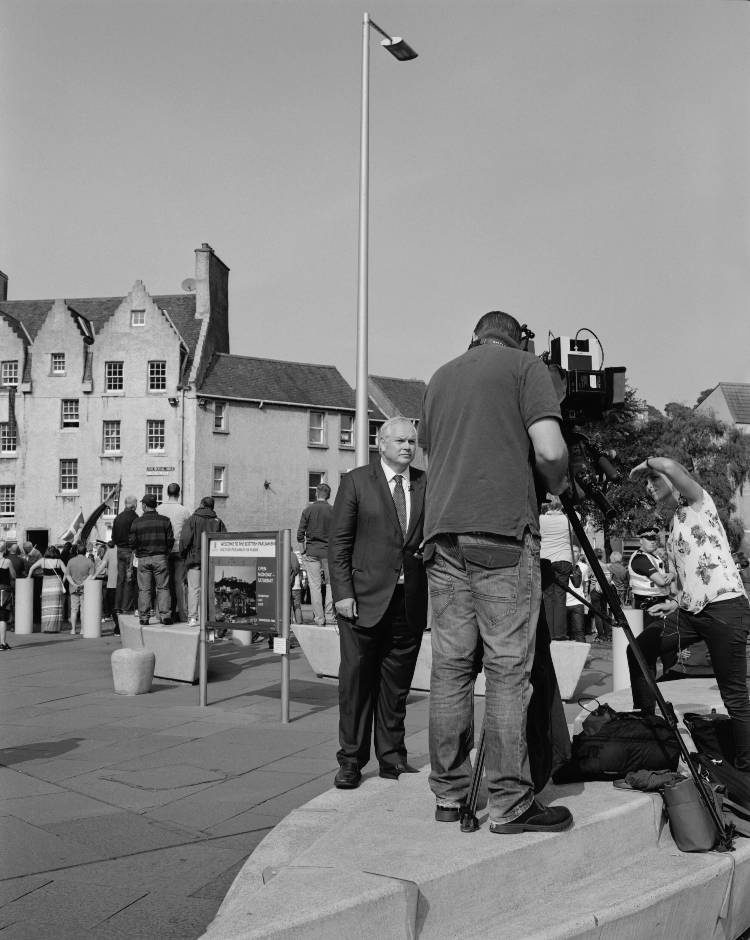 Recording, Orange March, Edinburgh, 2014