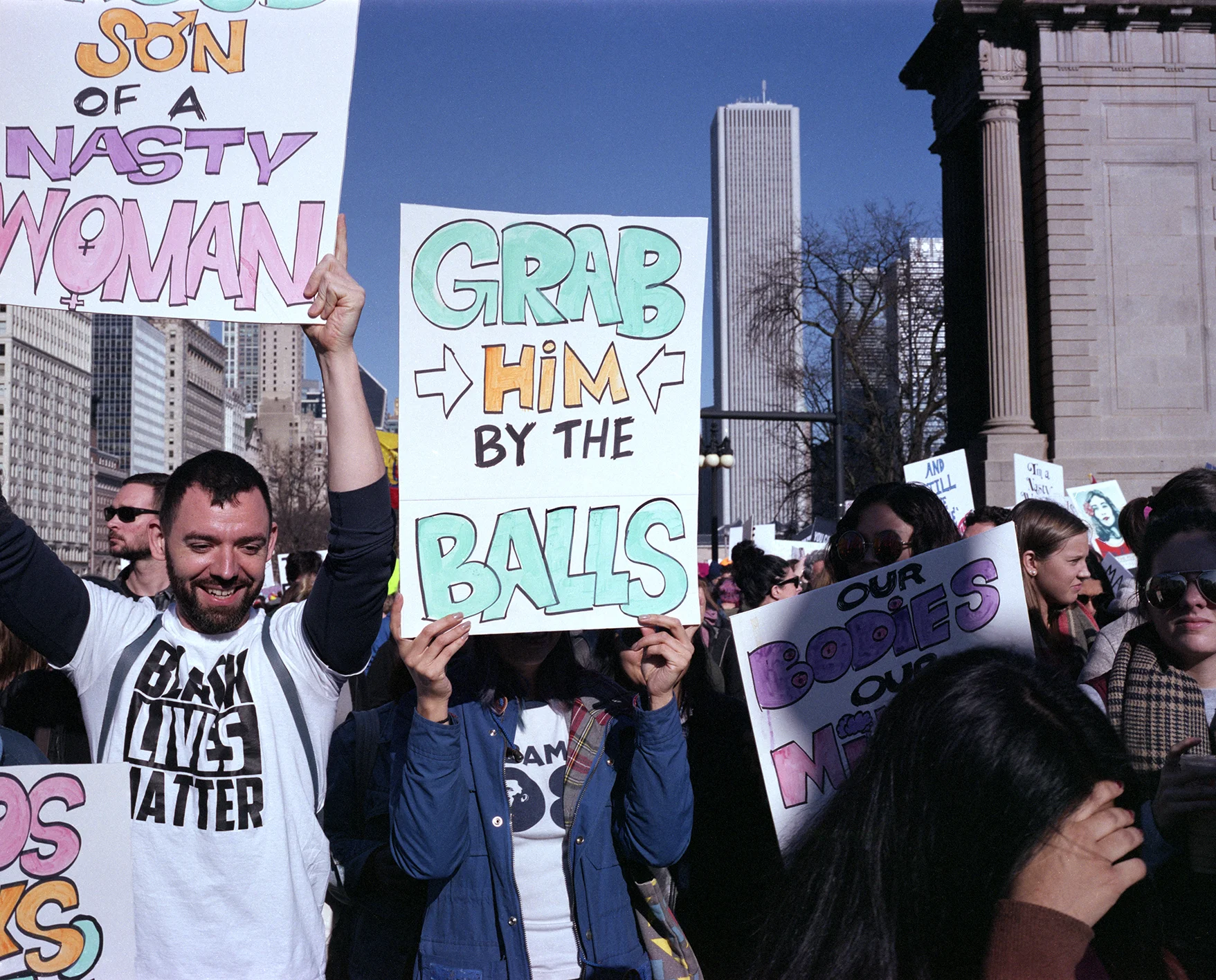 Grab Him By The Balls, Grant Park, Chicago, 2017