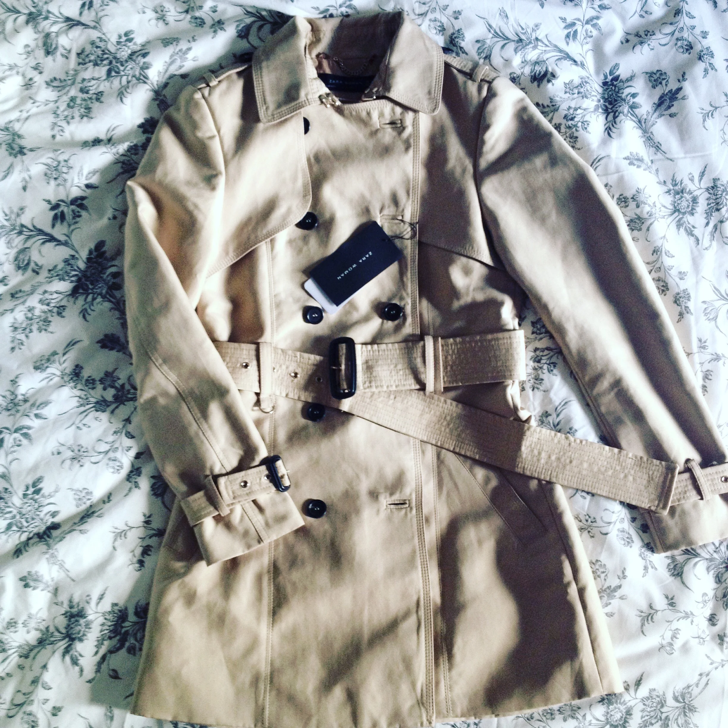 Classic trench: Zara, €79. A steal if you ask me!