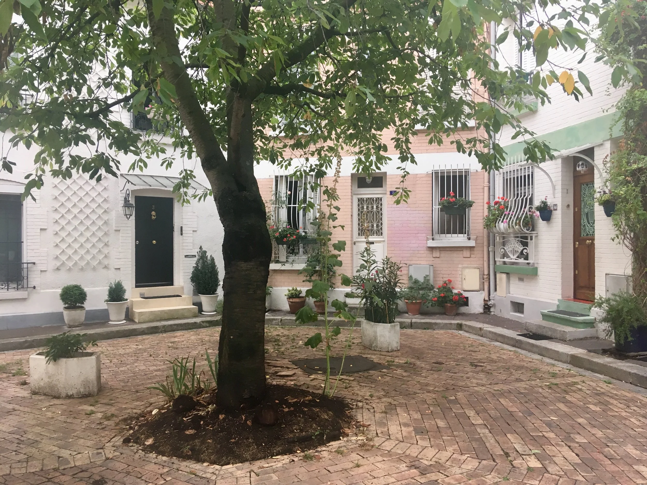 La Cité Florale is a micro quartier in the 13th arrondissement of Paris, not far from Parc Montsouris. With just five streets and one charming little square, this little gem of a neighborhood is worth the detour!