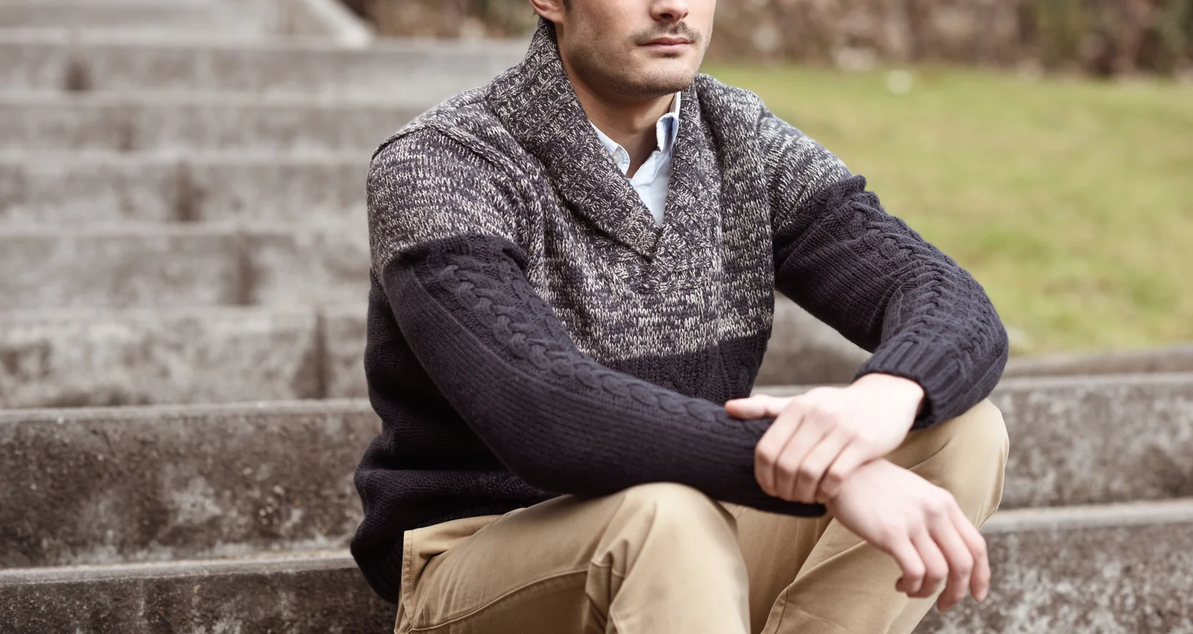 Building the Millennial Closet: The Shawl-Collar Sweater
