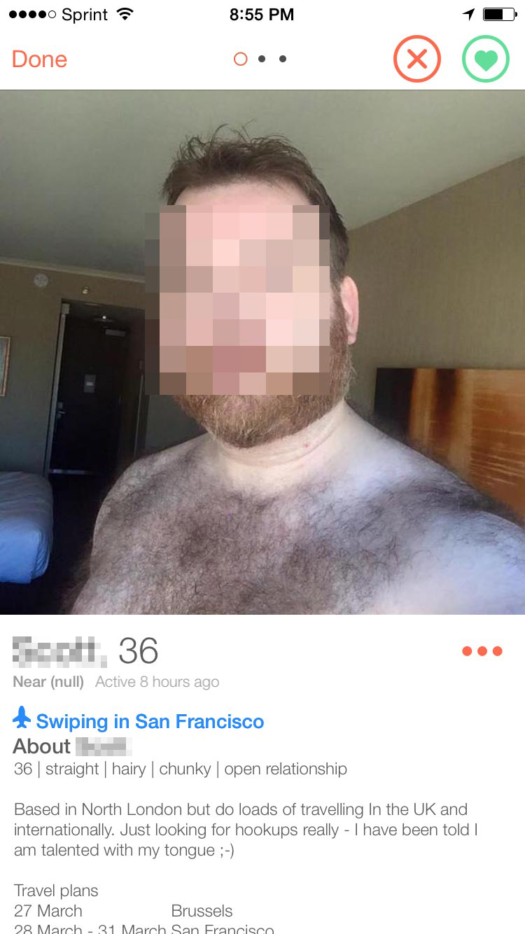 DON'T BE GROSS. AND WE DON'T MEAN THE CHEST HAIR.
