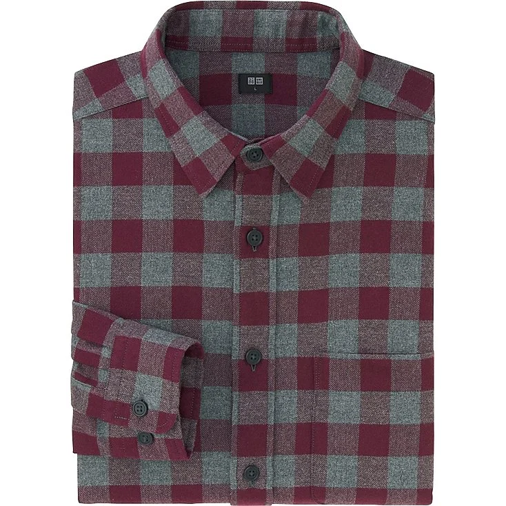 Uniqlo Buffalo Check Flannel