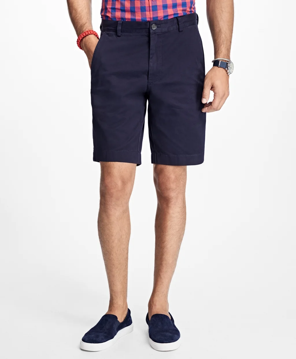 Brooks Brothers Navy Stretch Shorts