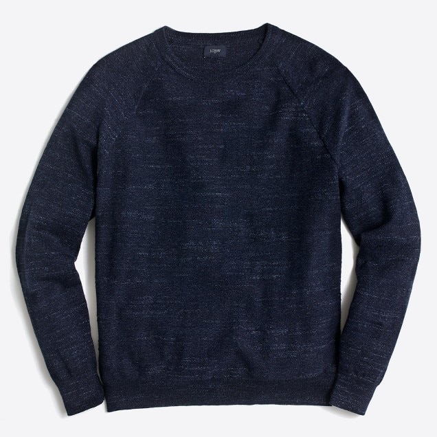 jcrew fac texture cotton sweater- navy heather.jpeg
