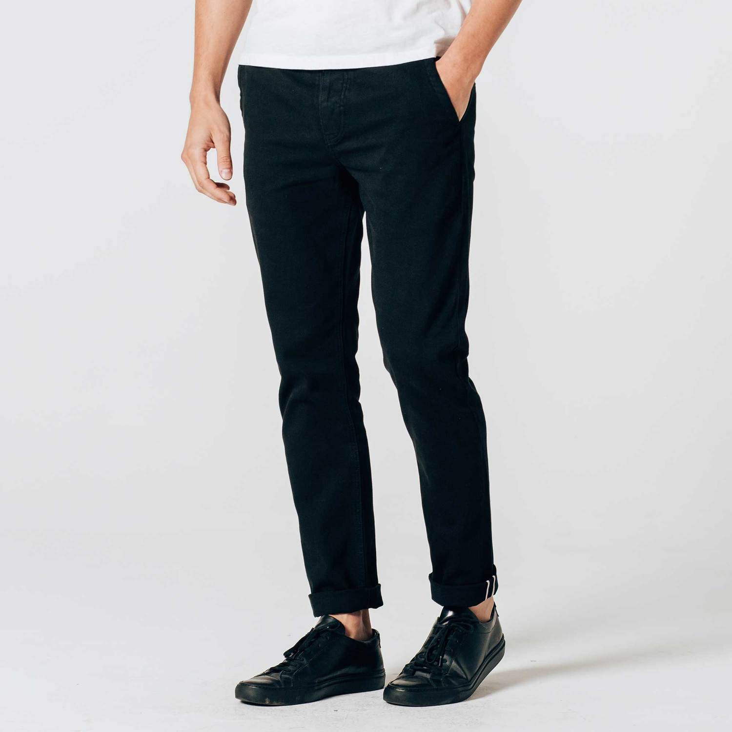 DSTLD Slim-skinny selvedge chinos- black.jpg