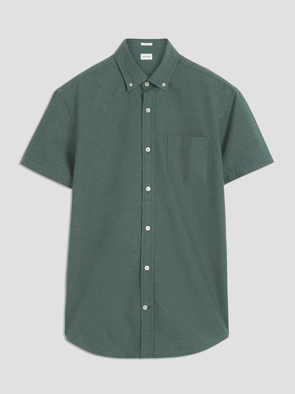 fao marled jasper short sleeve oxford green.jpg