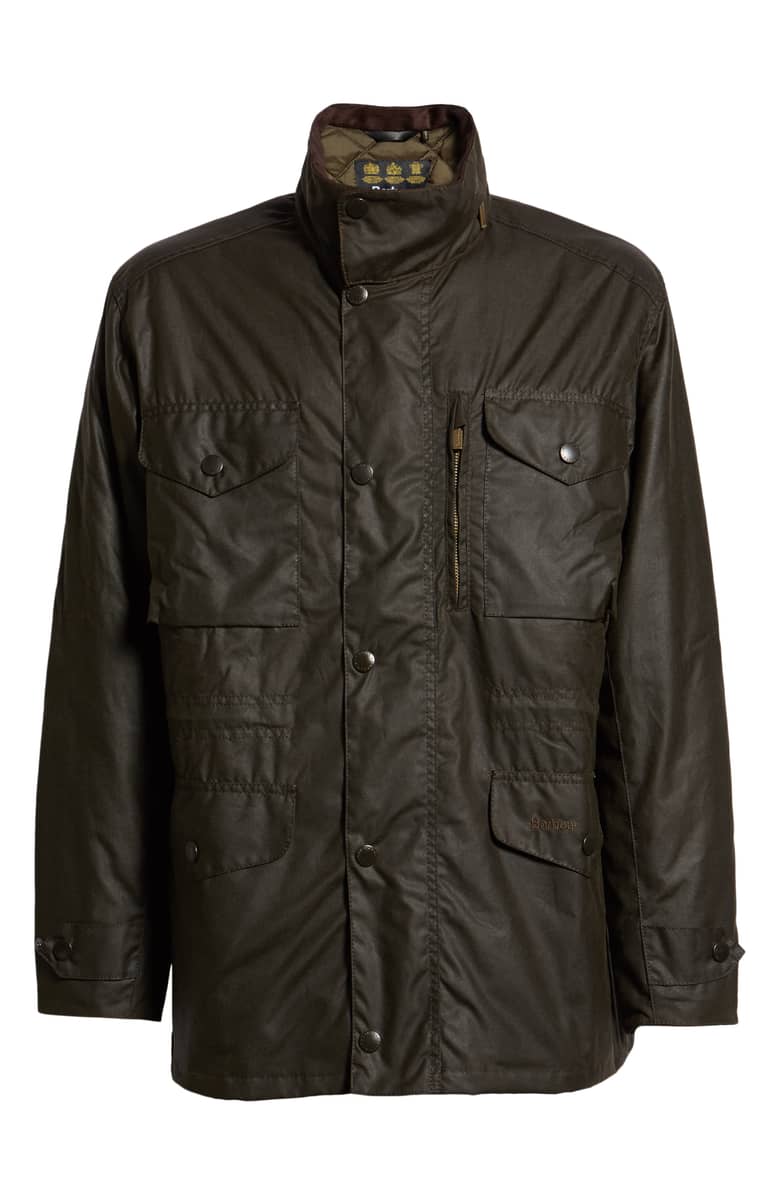 Barbour Sapper Regular fit Waterproof Waxed cotton jacket.jpeg