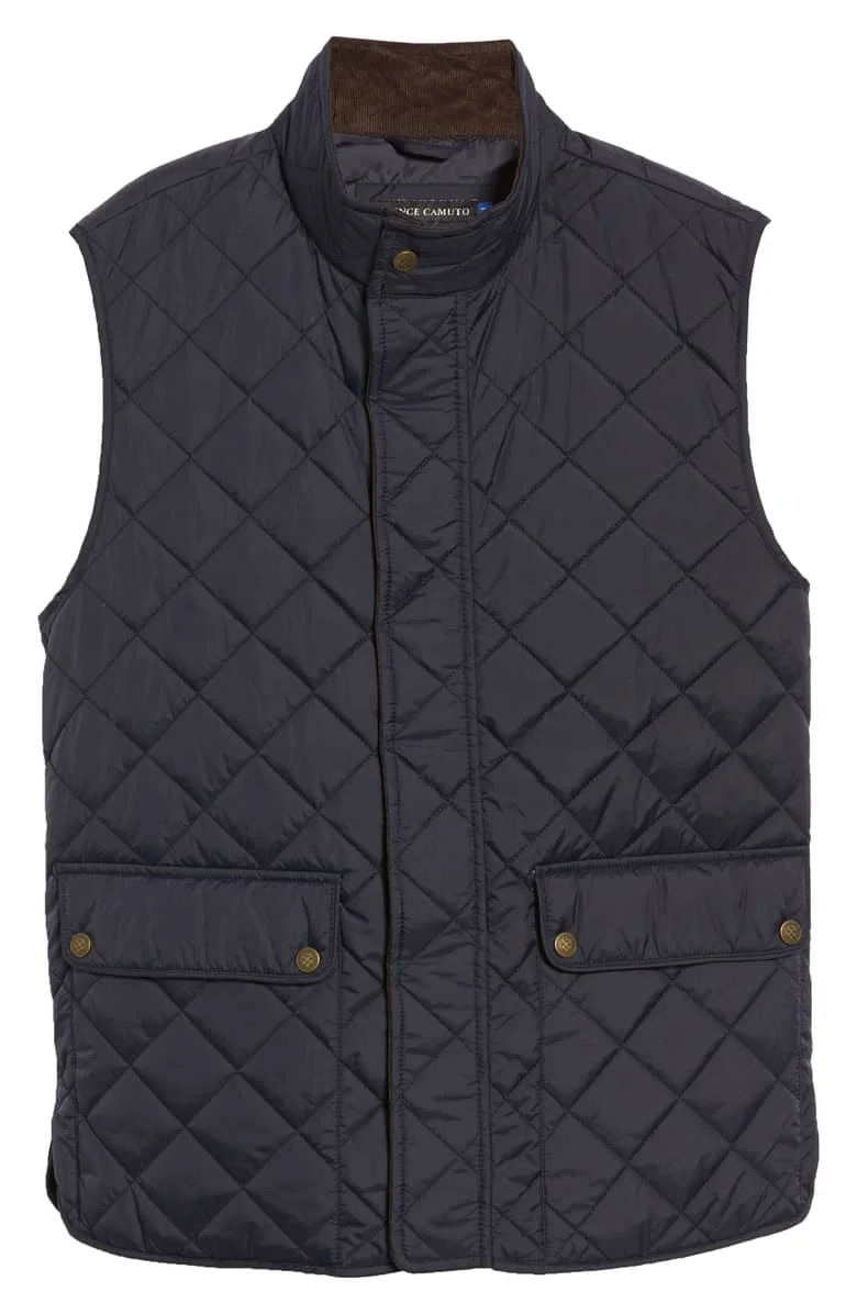 Vince Camuto Diamond Quilted Vest