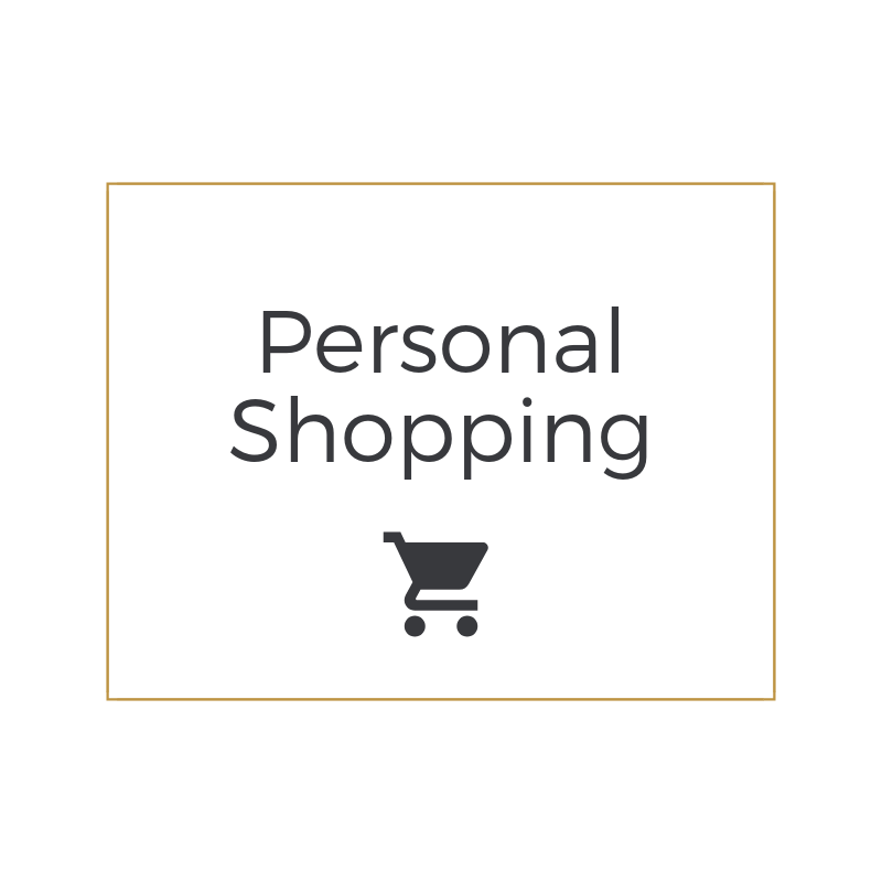 Personal shopping service chalk concept icon home Vector Image