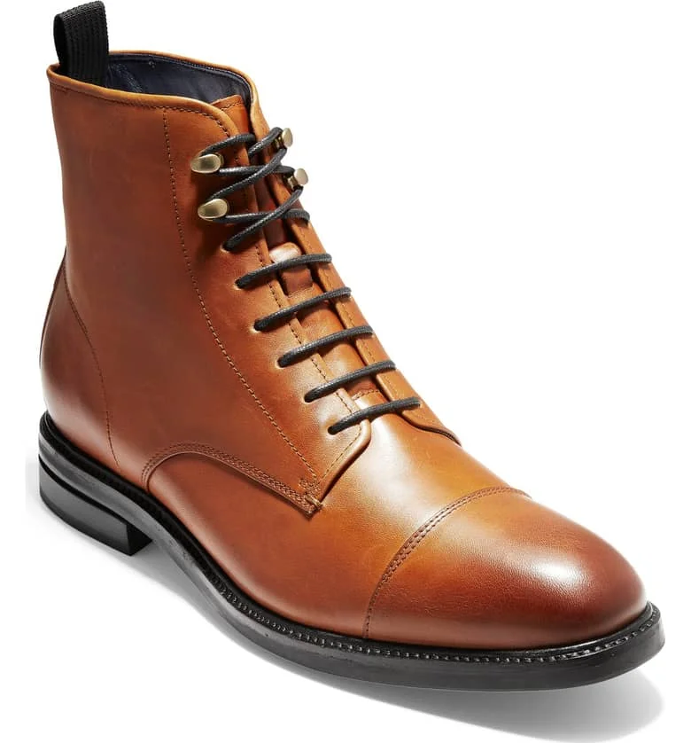 Mens Boots Cole Haan Cap Toe Boot Cole Haan Men's Hawthorne Chukka