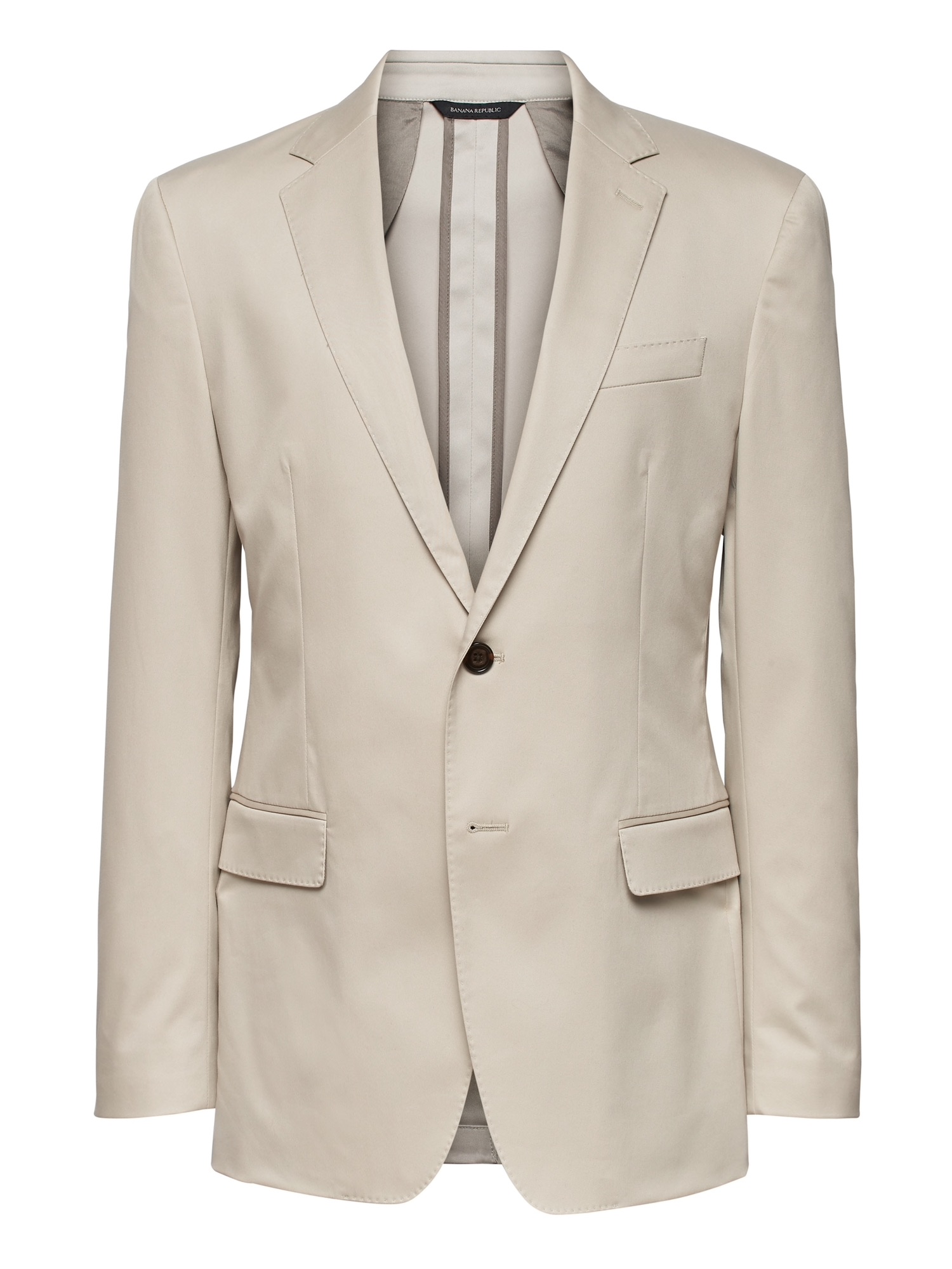 Banana Slim Core Temp blazer -tan.jpg