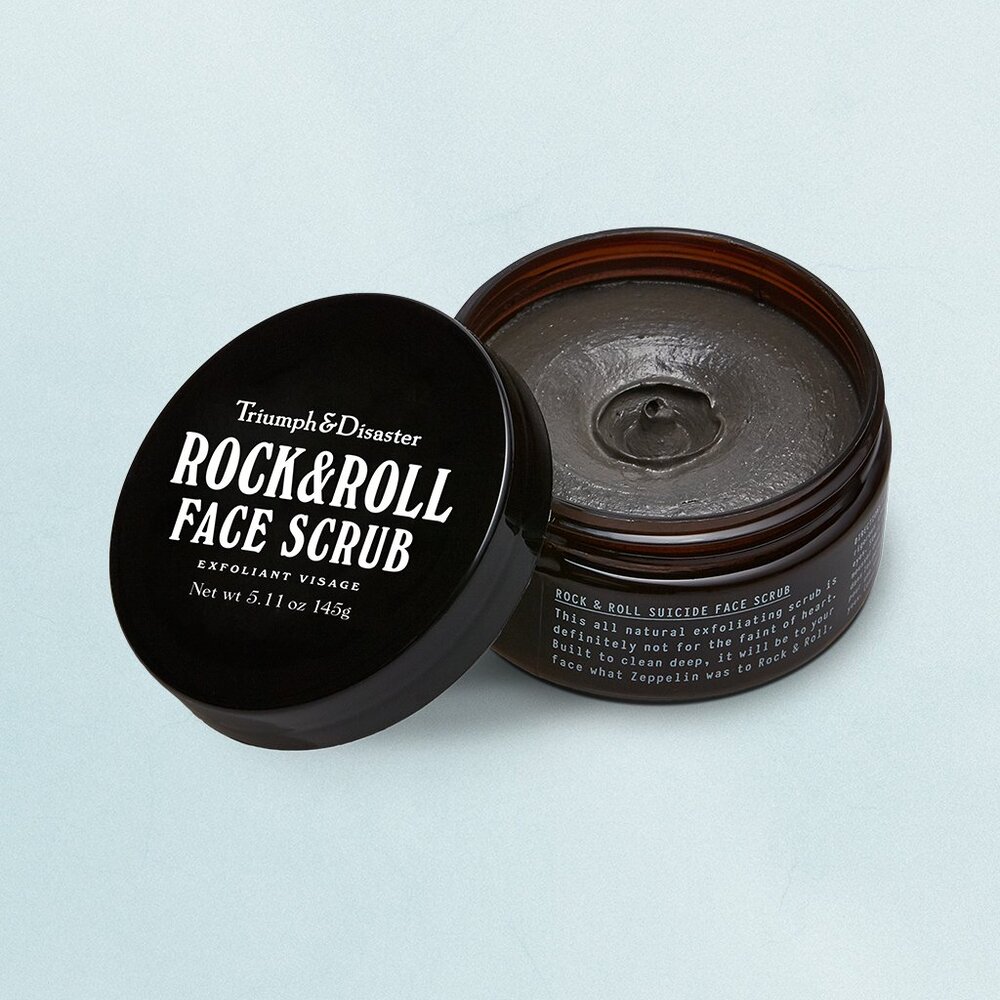 Rock &amp; Roll Volcanic Ash &amp; Green Clay Face Scrub