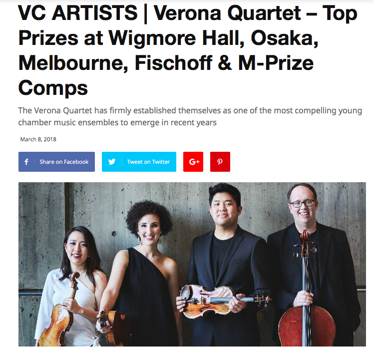 VC Artist Feature on The Violin Channel