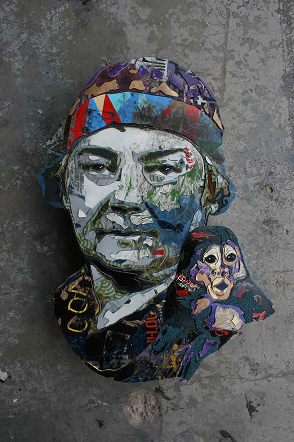 Emily Carr & Monkey Woo, 2019 (22x30.5x2in)