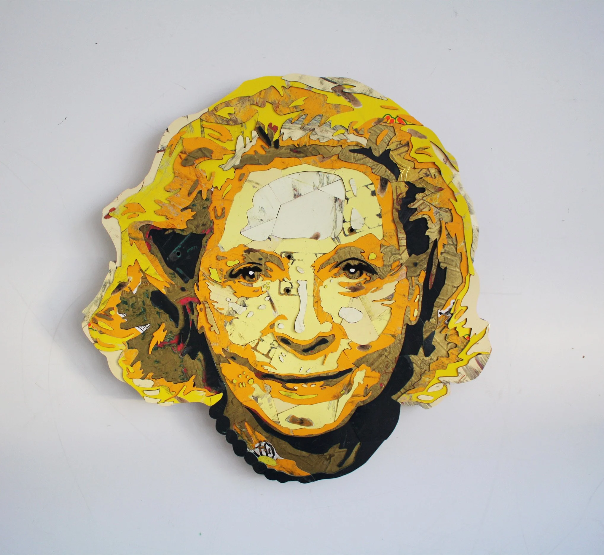 "The Bacall Look" (Lauren Bacall) / 20"H x 20"W x 1.75"D (51cm x 51cm x 4.5cm) / 2022 / Under $5k