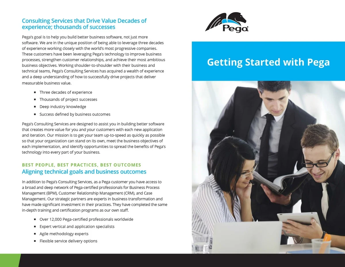 Pega Consulting Brochure