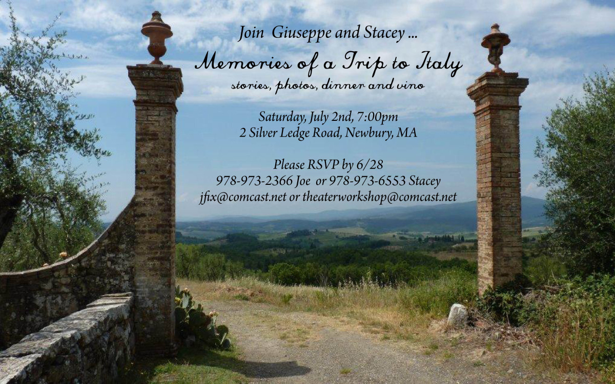 Italian Inspired Invitation