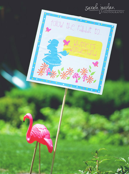 Sign and Logo for Child's Birthday