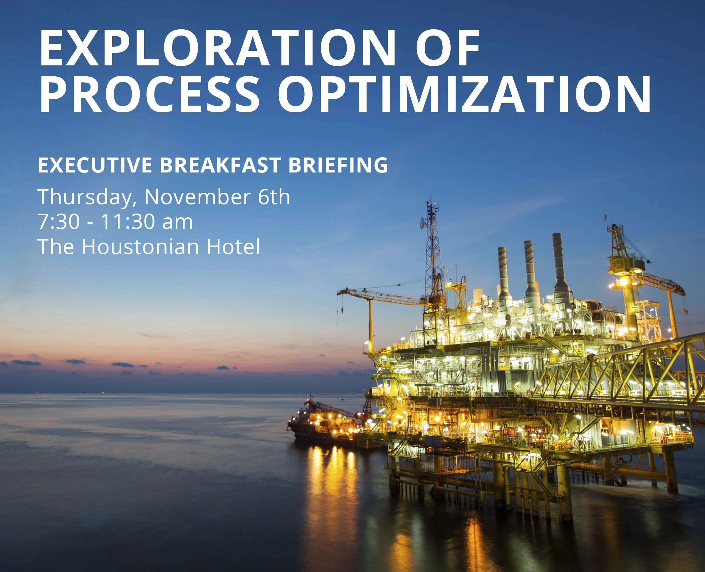 Oil and Gas Seminar Postcard