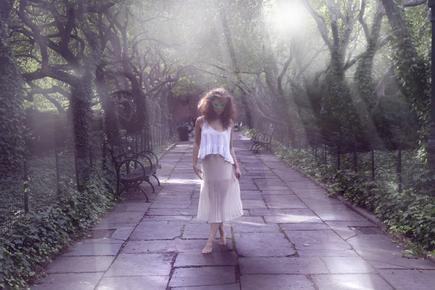 Corrine in Central Park Manhattan, 2009