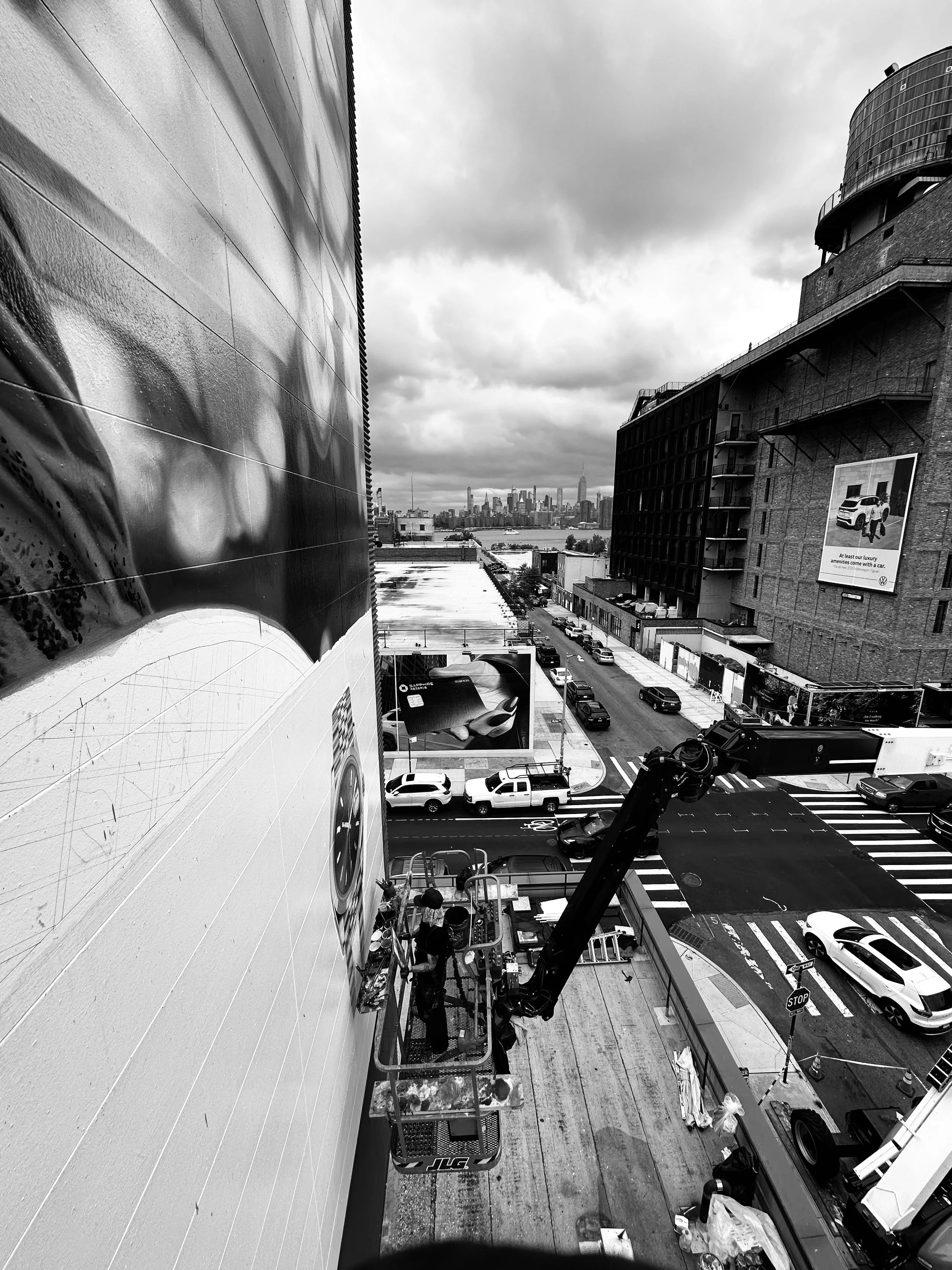  Ty at work over Brooklyn  Brooklyn 2025 