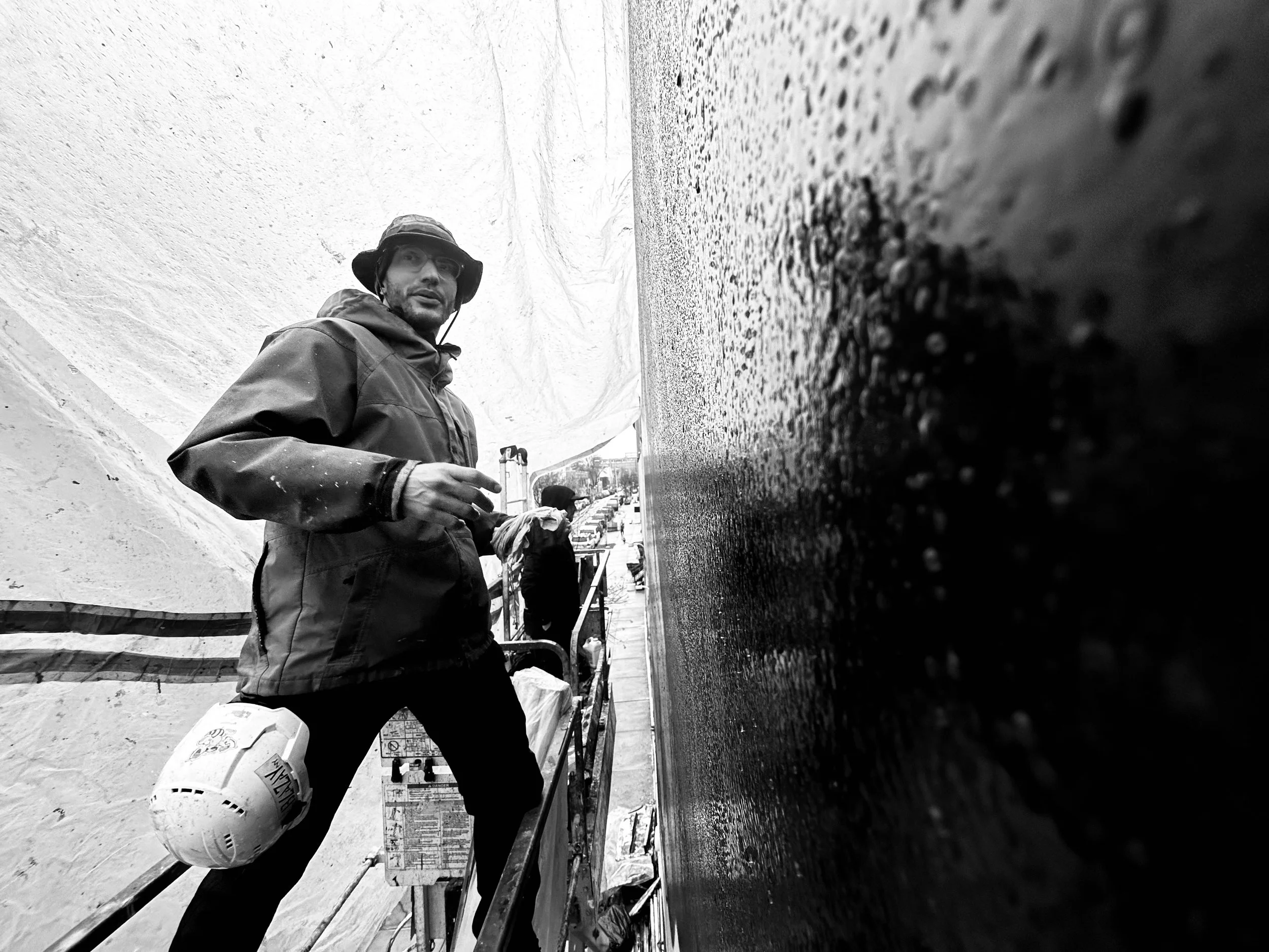  Artist Robin Alcantara in Brooklyn  Brooklyn, NYC  2024 