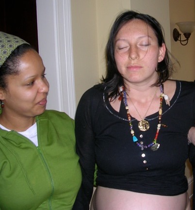 Walking with Nichim, movement in birth is key! 2008.