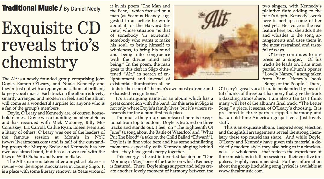 The Irish Echo (September 2014)