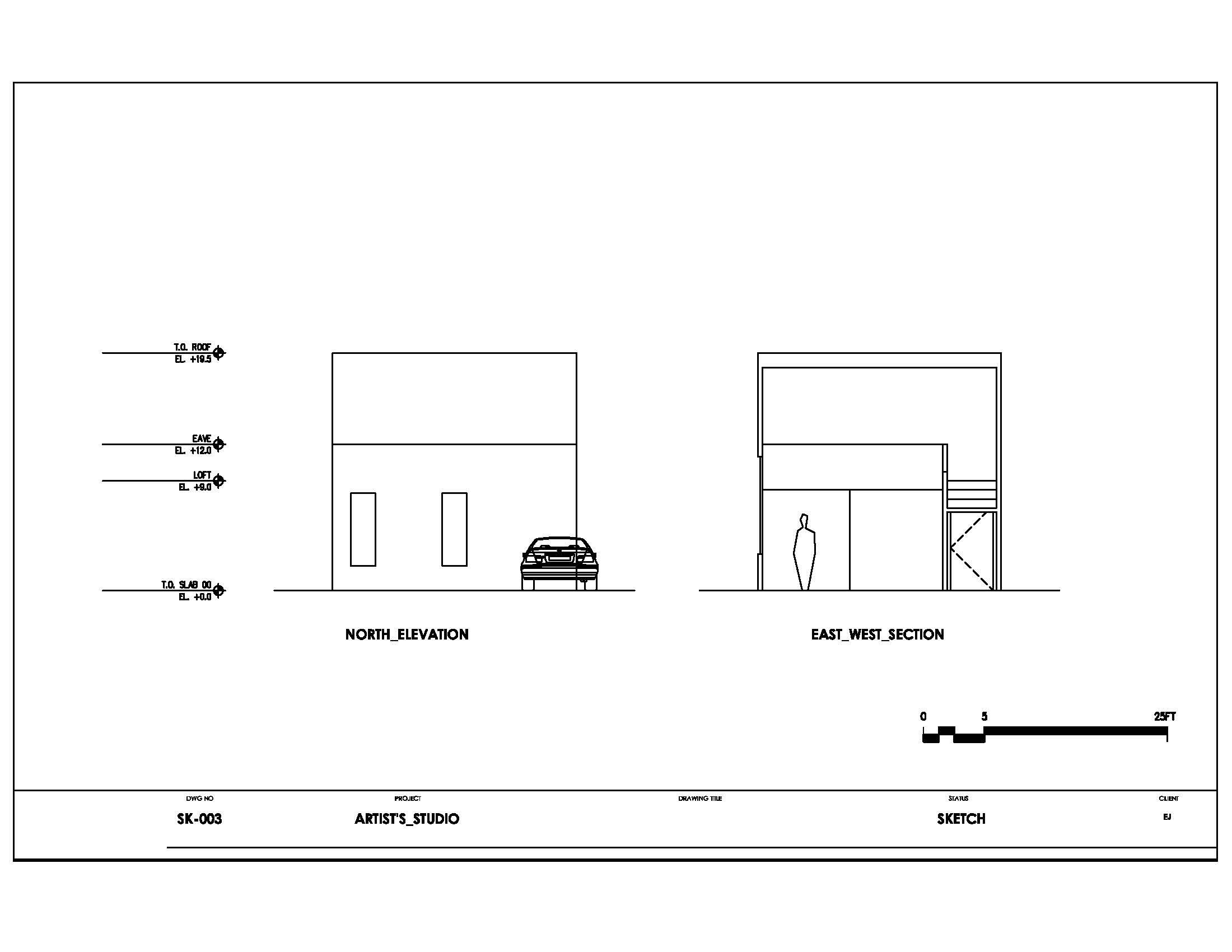 CEDAR STREET FRONT ELEVATION