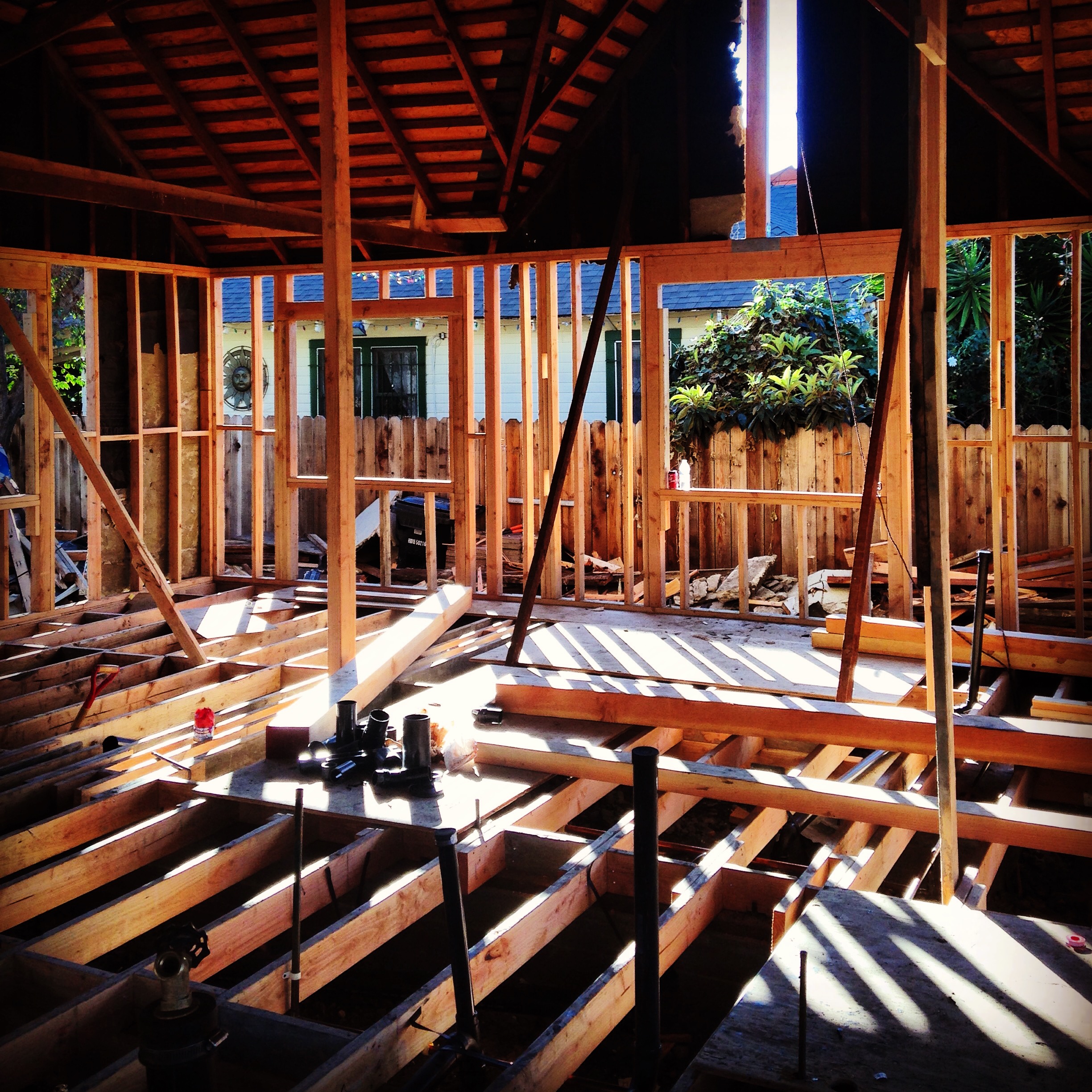 EL CENTRO AVENUE ROUGH FRAMING