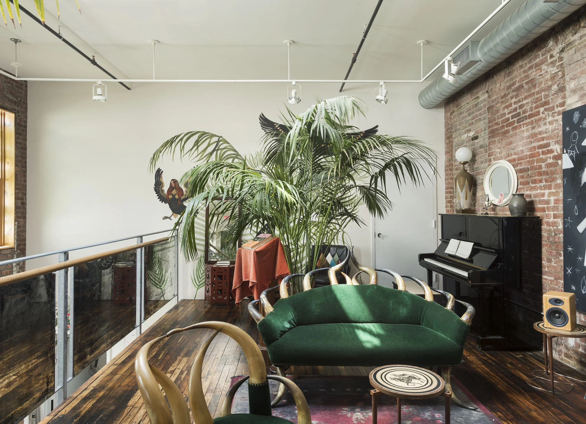 Van Alst Studios - Rear Stair