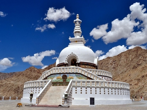  This is a famous Stupa in Ladakh 