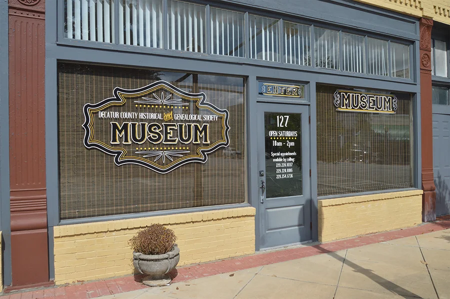 Decatur County Historical Museum, Bainbridge, GA-Design, Print, Installation