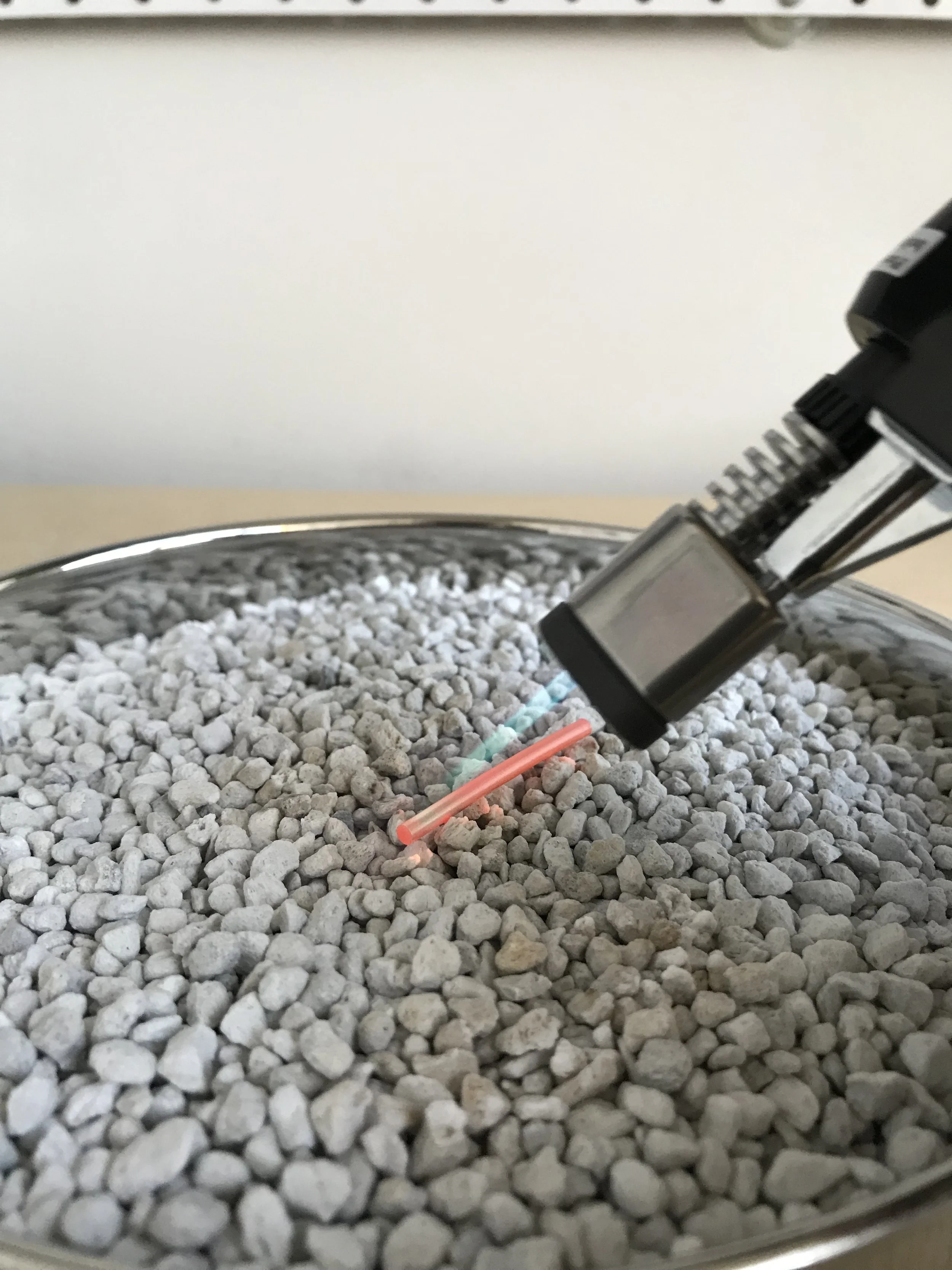Annealing silver wire before bending