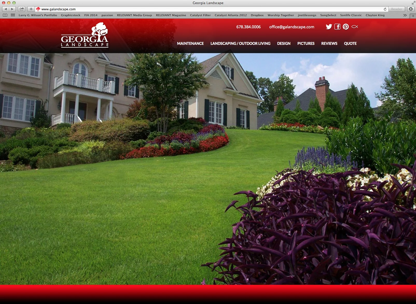 Website - Click image to visit www.galandscape.com