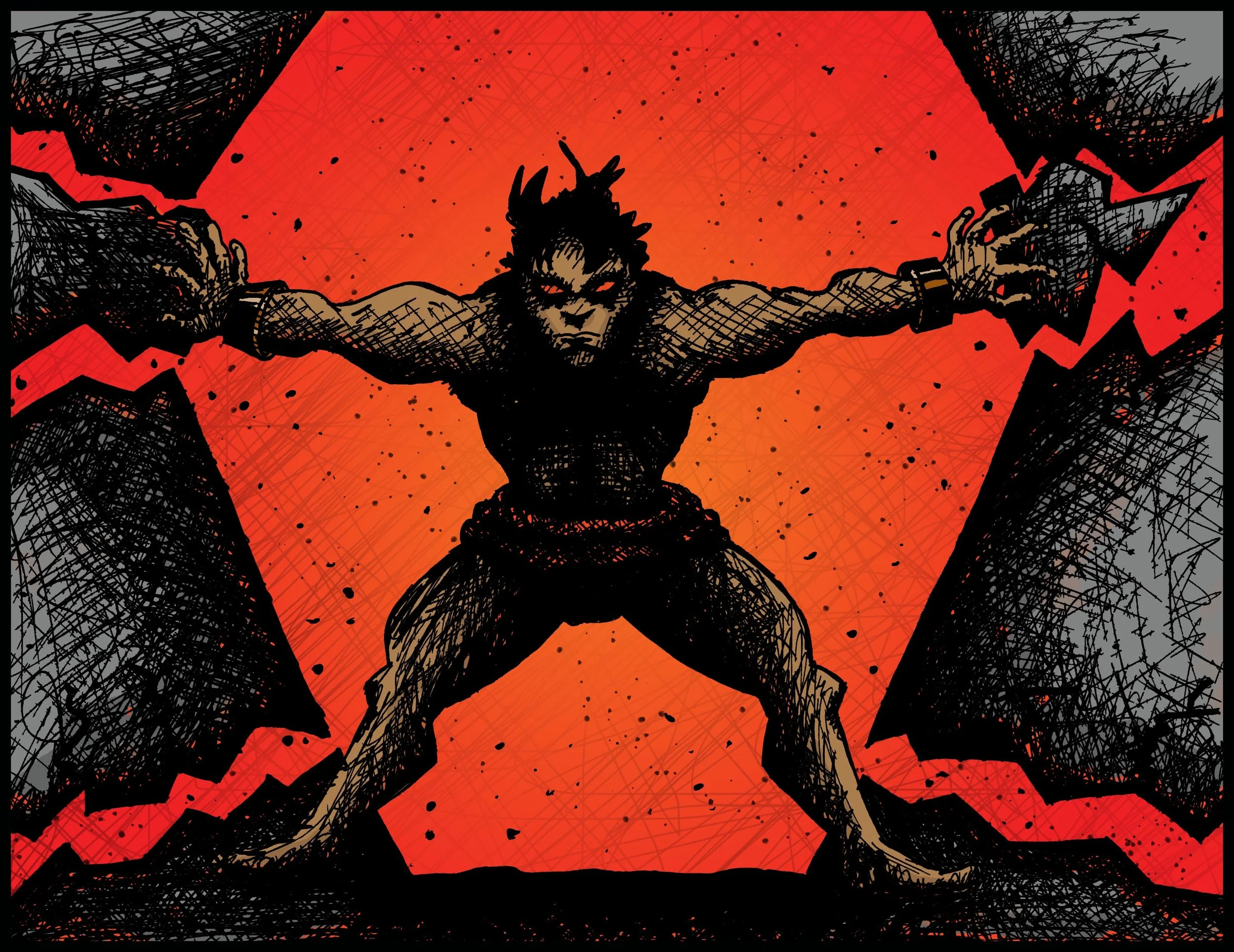 Illustration - Samson