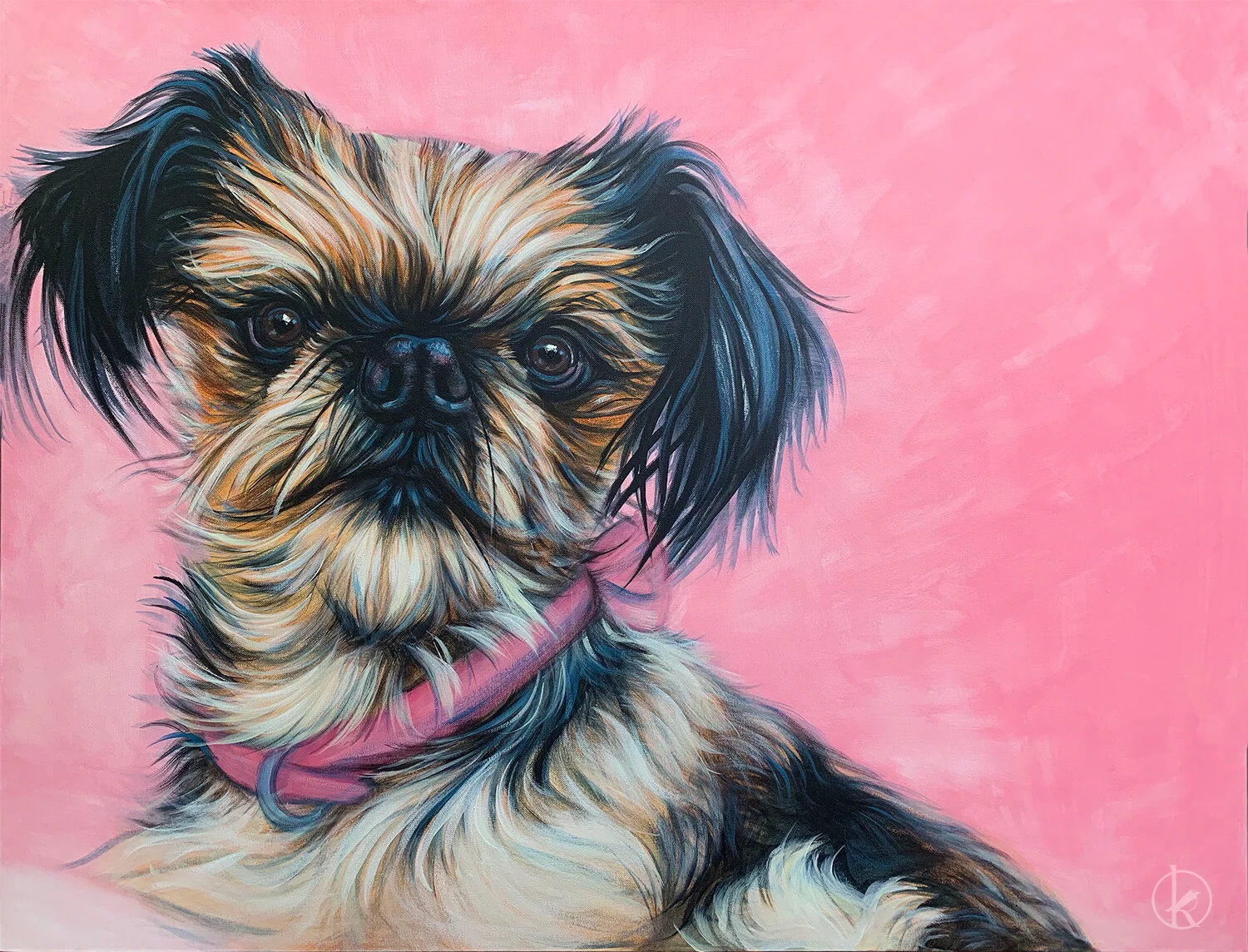 Custom Pet Portrait of Rescue dog