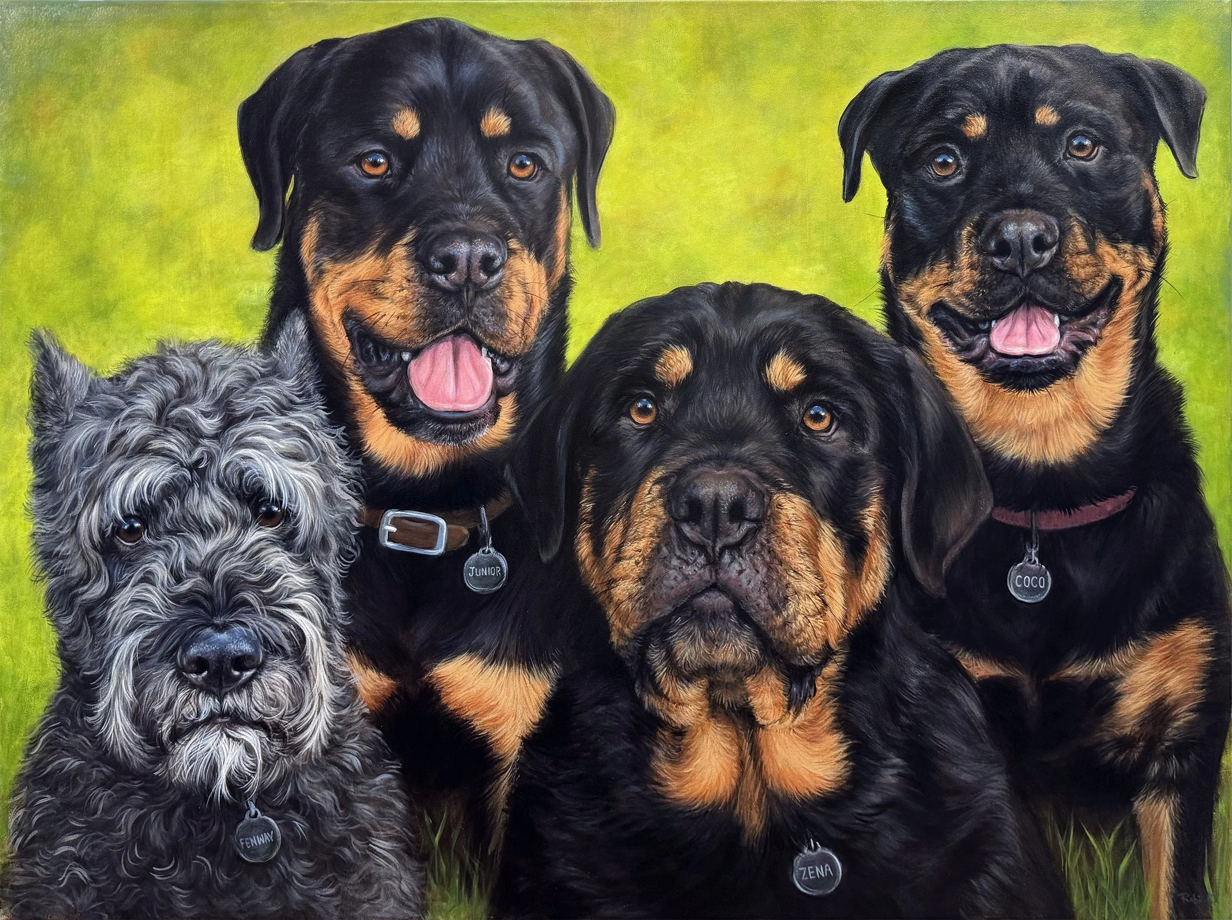 Funny Rottweilers Aristocratic Rottweiler Funny Dog