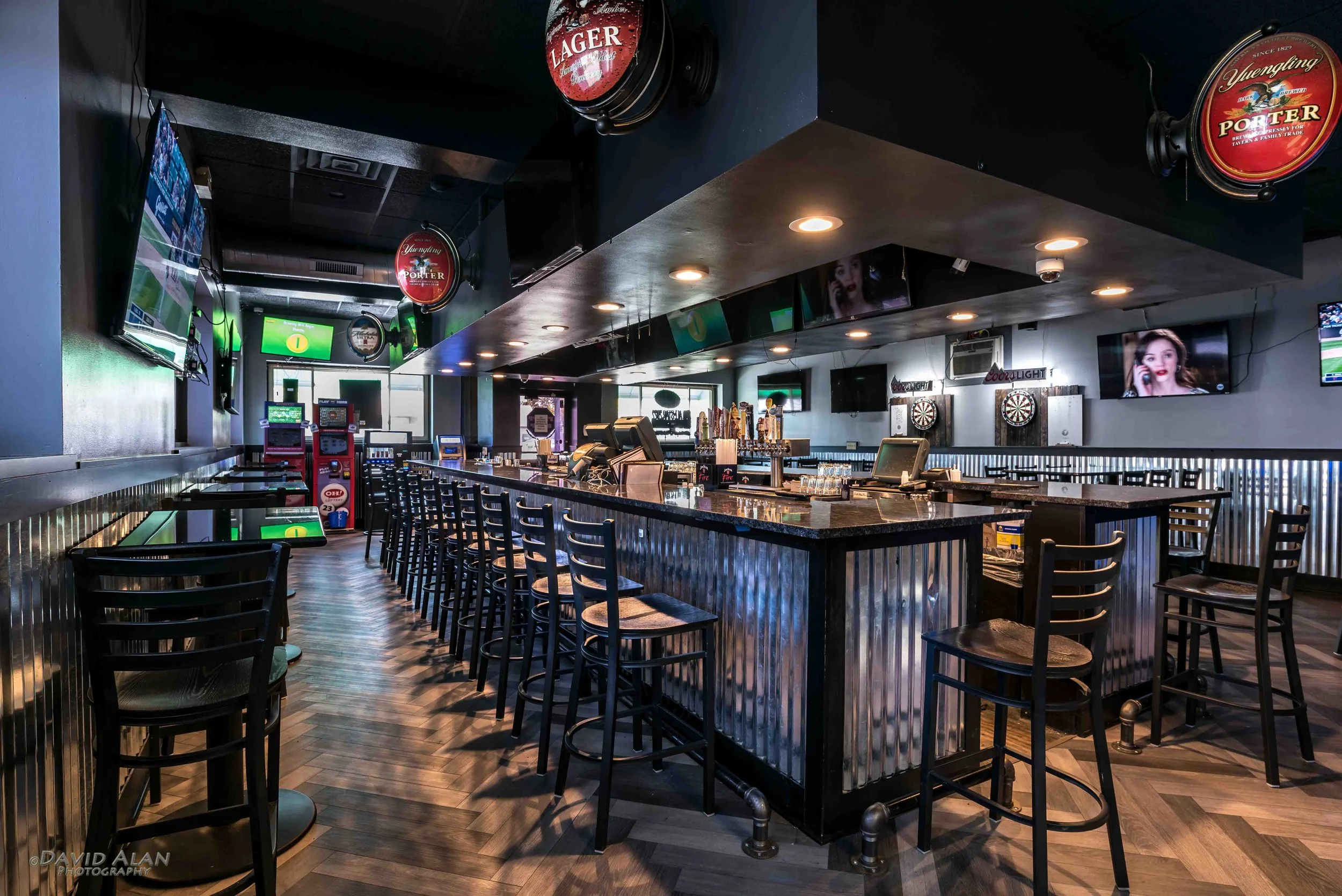Custom Commercial Bar Interior – Perrino Builders